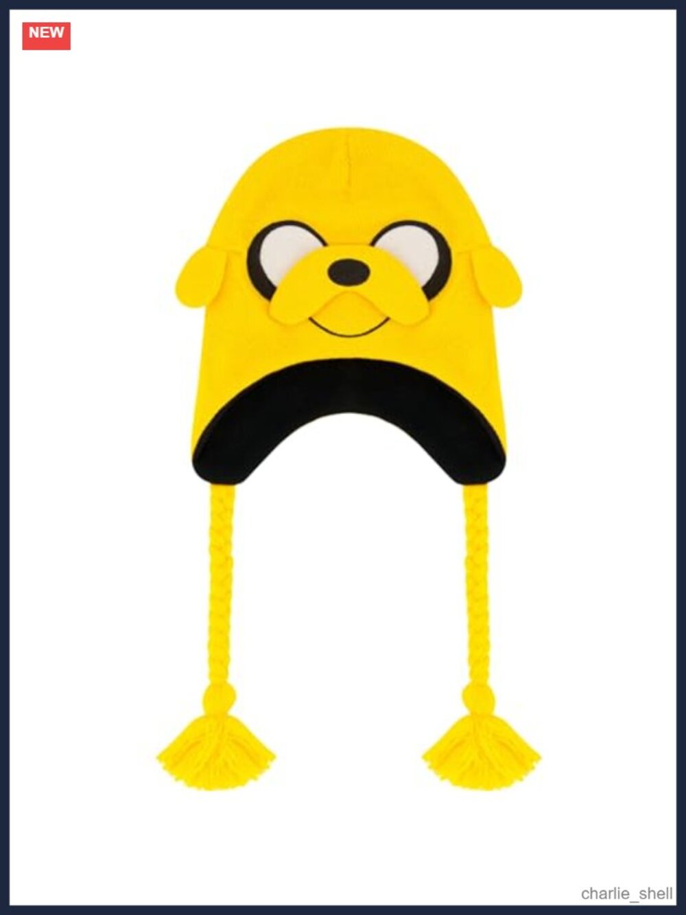 Adventure Time Jake the Dog Beanie Hat Adult One Size Knit Cap